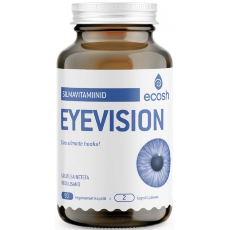 Ecosh Pro Eyevision - silmavitamiin 90 vege kapslit foto